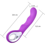USB-aufladbarer G-Punkt-Vibrator in Rosa