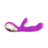 USB-wiederaufladbarer G-Punkt-Klitoris-Vibrator Lila