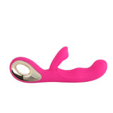 USB-wiederaufladbarer G-Punkt-Klitorisvibrator Pink