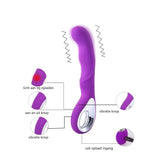 USB-aufladbarer G-Punkt-Vibrator in Rosa