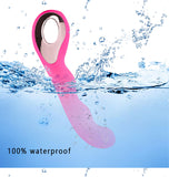 USB-aufladbarer G-Punkt-Vibrator in Rosa
