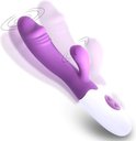 Erodit Tarzan dildo vibrator Purple, including batteries