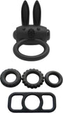 Erodit Vibrating cock ring set, including batteries