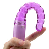 Erodit Flirting Anale Kralen Dildo Vibrator, inclusief batterijen