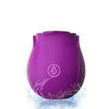 Erodit Silicone air pressure vibrator Purple, USB rechargeable
