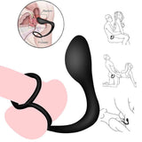 Erodit Siliconen buttplug cockring