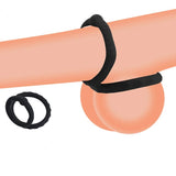 Erodit Siliconen dubbele penis cockring