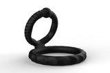 Erodit Siliconen dubbele penis cockring